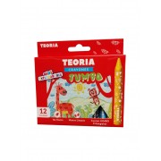 CRAYON TRIANGULAR JUMBO TEORIA X12 